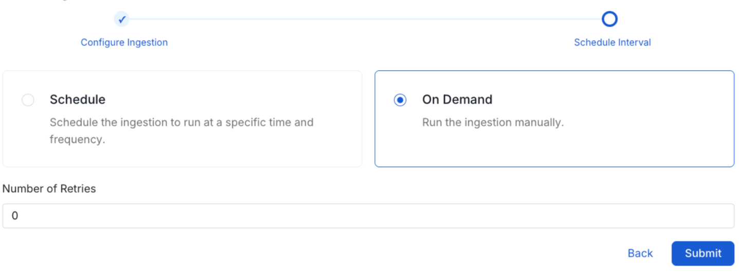 Schedule the Workflow
