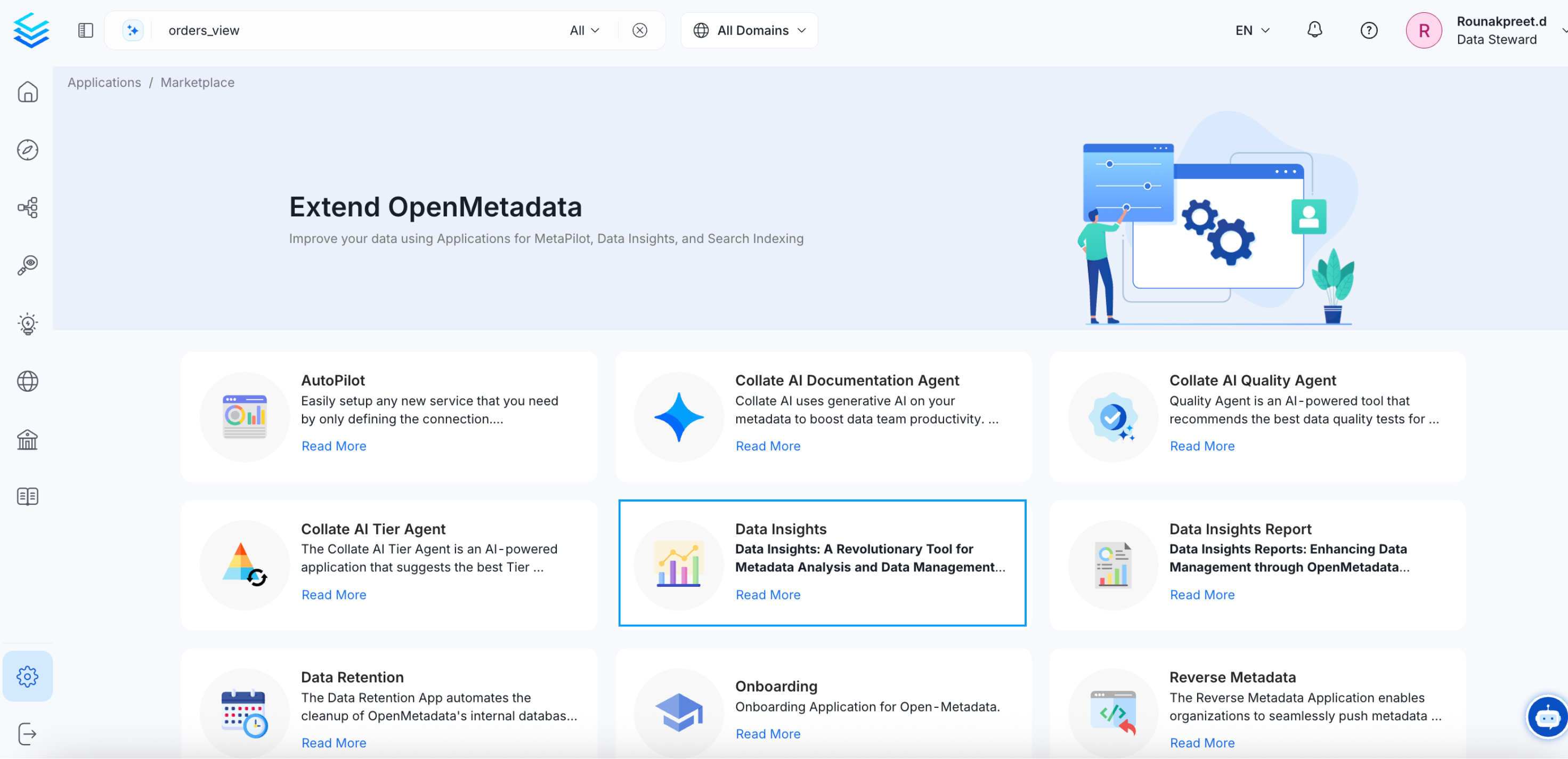 Data Insights Application